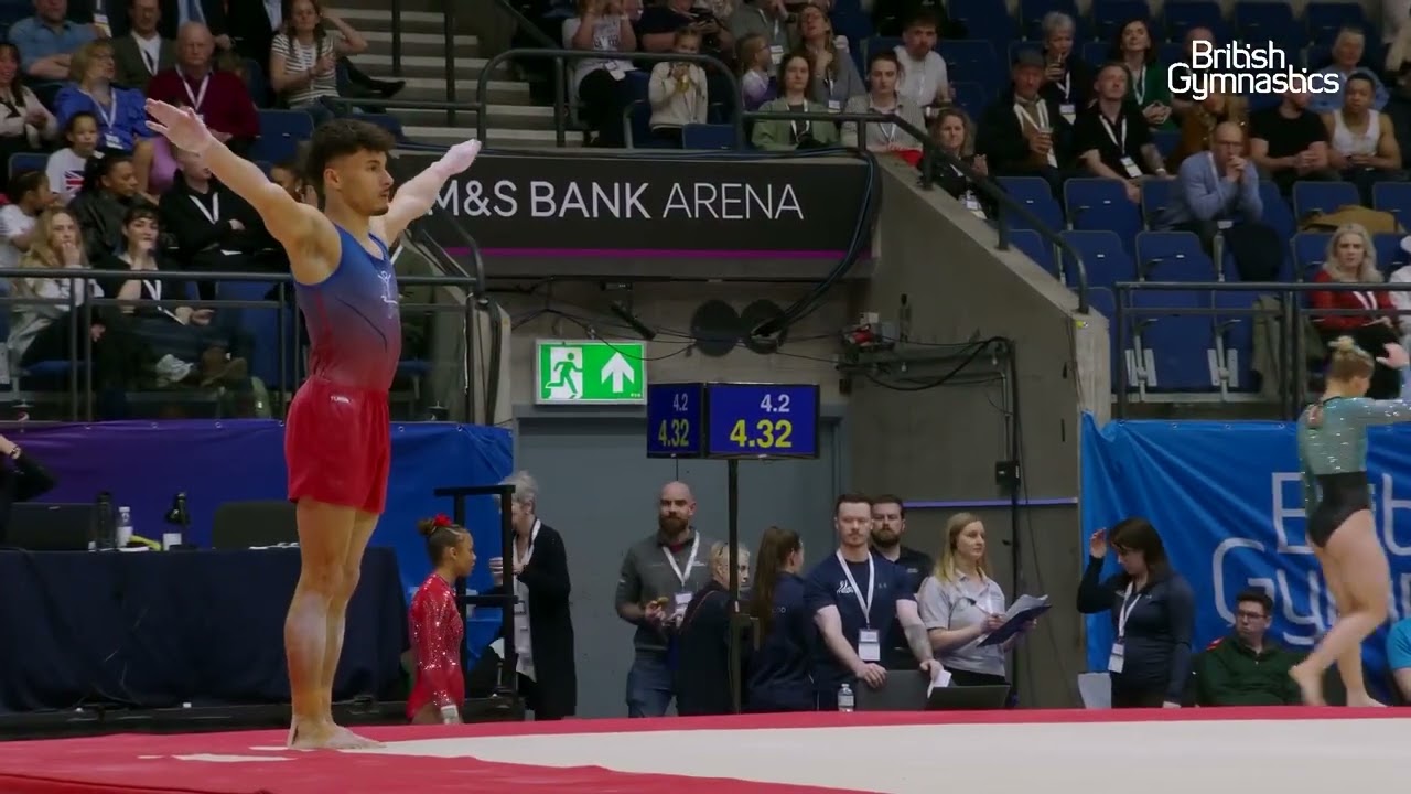 Jake Jarman's Floor Performance
