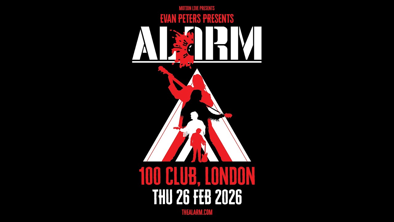 Evan Peters Presents The Alarm @ 100 Club, London 26.02.26
