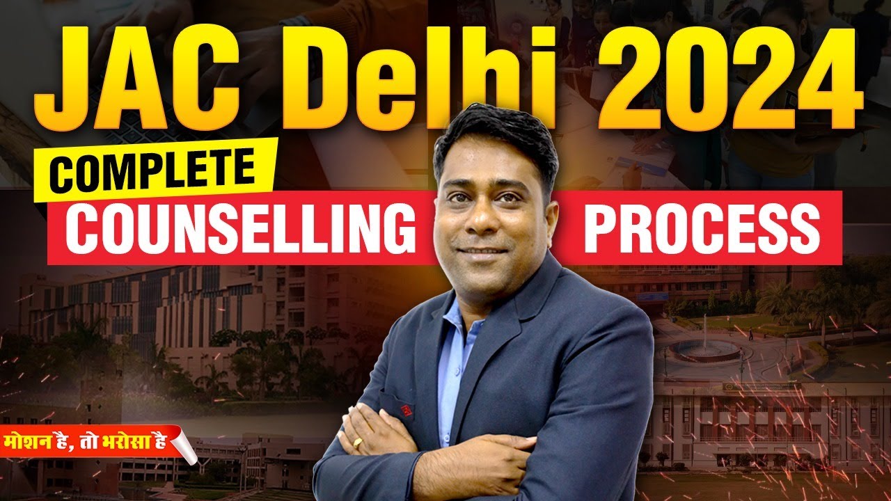 What is JAC Delhi Counselling? 🤔| JAC Delhi Counselling Complete Process 🔥|Motion JEE #jacdelhi #jee