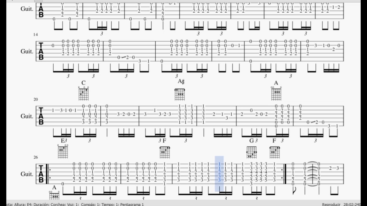 España cañí a la guitarra