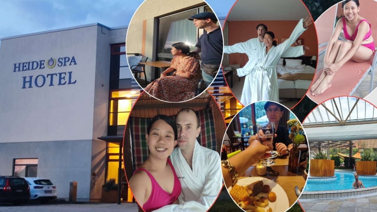 Our 3rd Wedding Anniversary Vlog at Heide Spa, Bad Düben (Hotel Room Tour + Relaxation trip)|HanKay