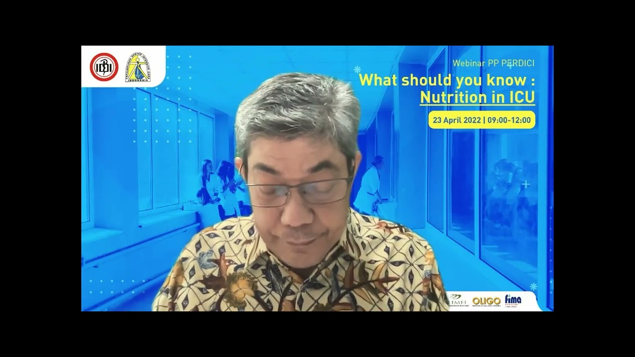 Webinar  What You Should Know : Nutrition in ICU