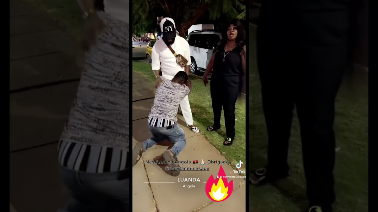 NOLY TAMBU &agrave; Luanda🔥🇦🇴 Un Fan brise sa peur🙏🏻 Pas comme les autres. No comment!!!