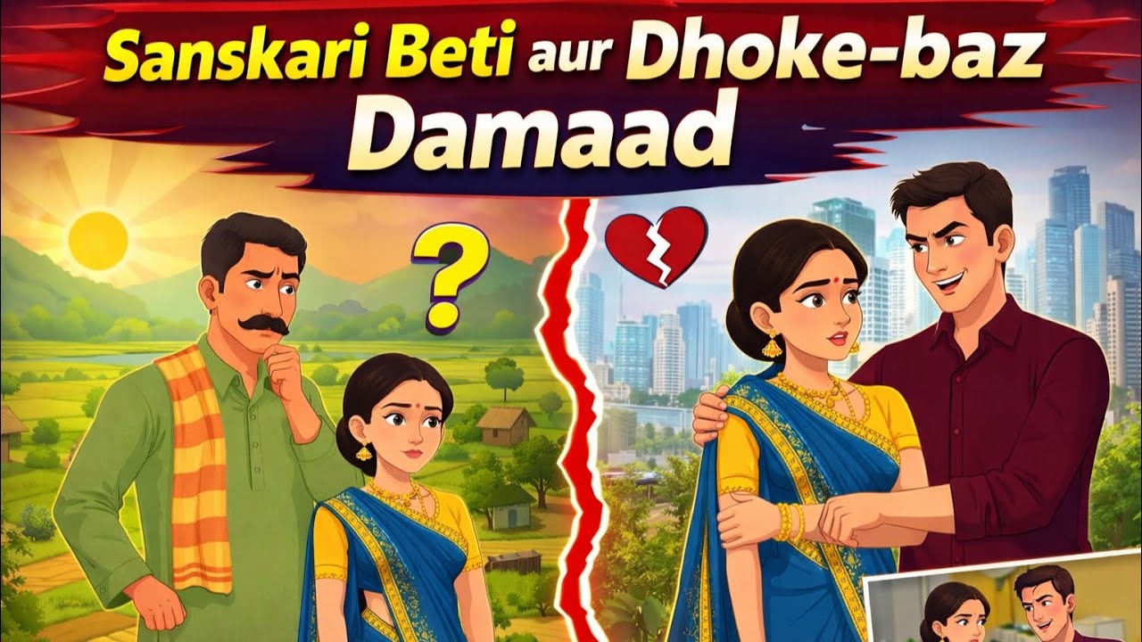भोले पिता ने सौंप दी बेटी गलत इंसान के हाथ | Galat Insaan Se Shaadi 💔#hindistories #villagestory