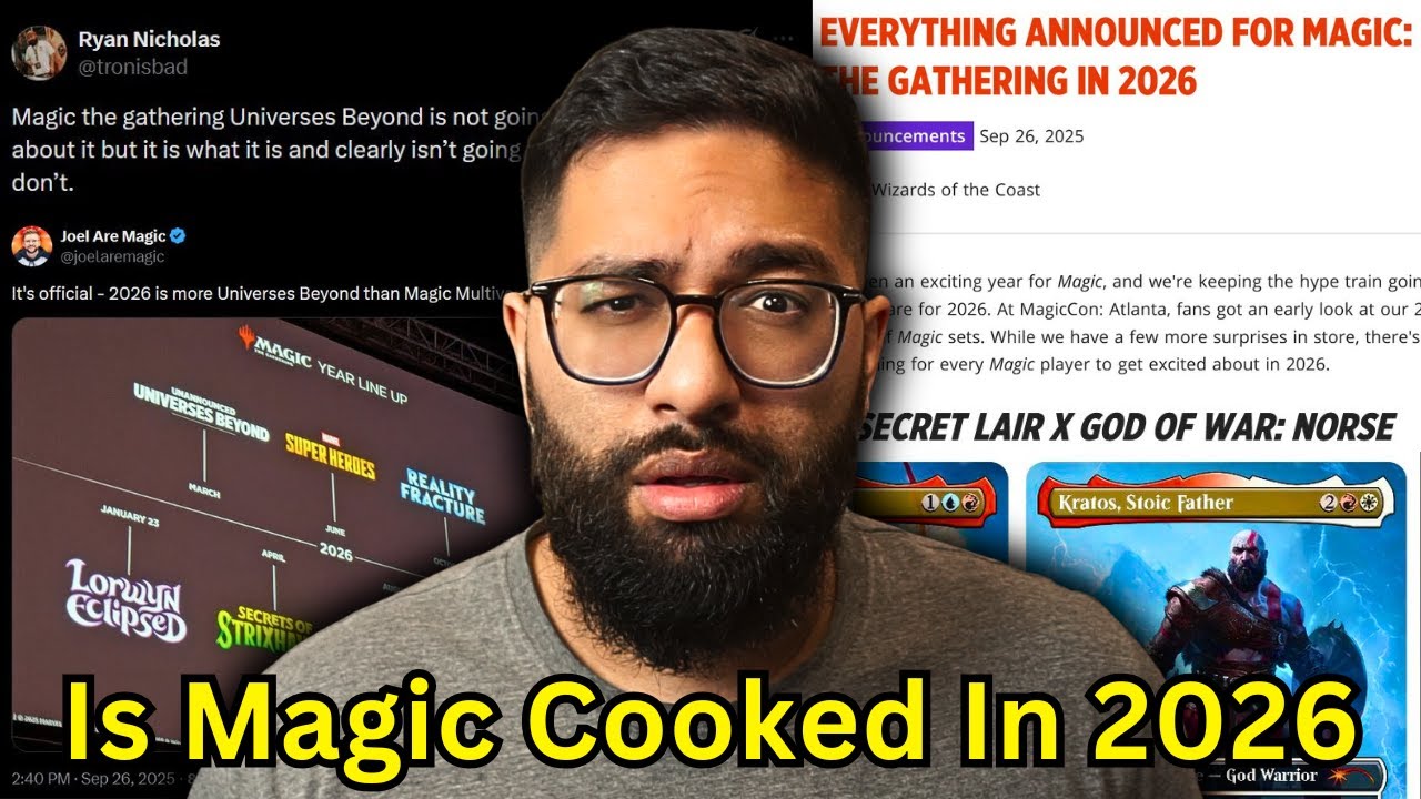 Объявлены сеты Magic The Gathering 2026 года &mdash; слишком много вселенных за пределами!? | Обсуждени...