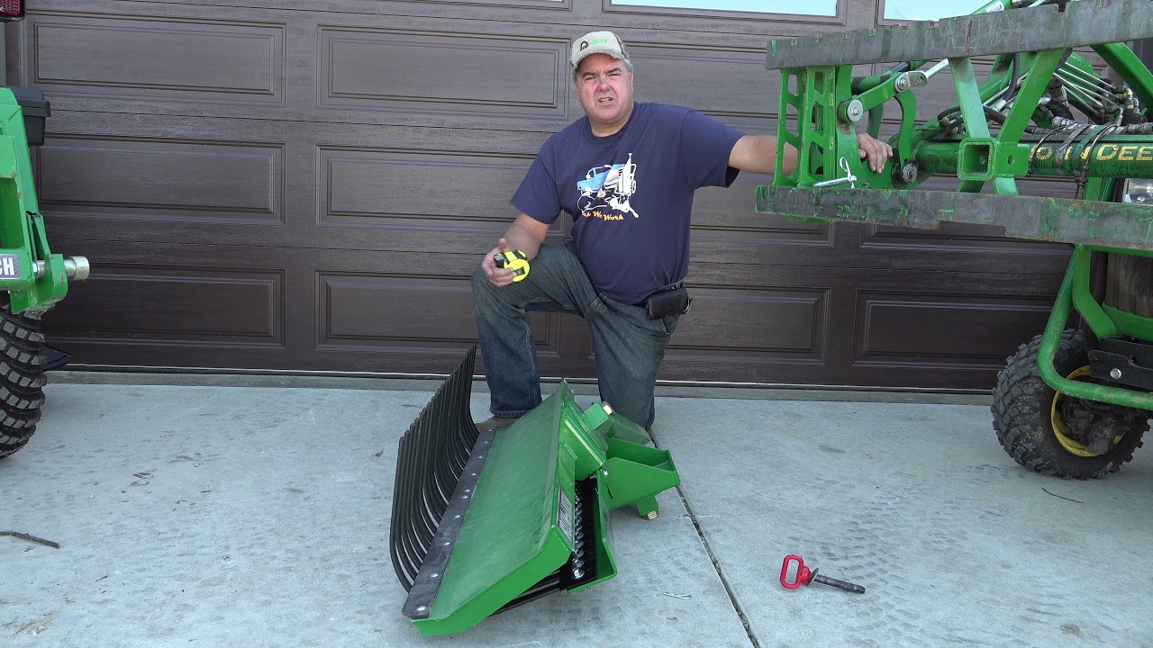 Heavy Hitch Blade & Landscape Rake