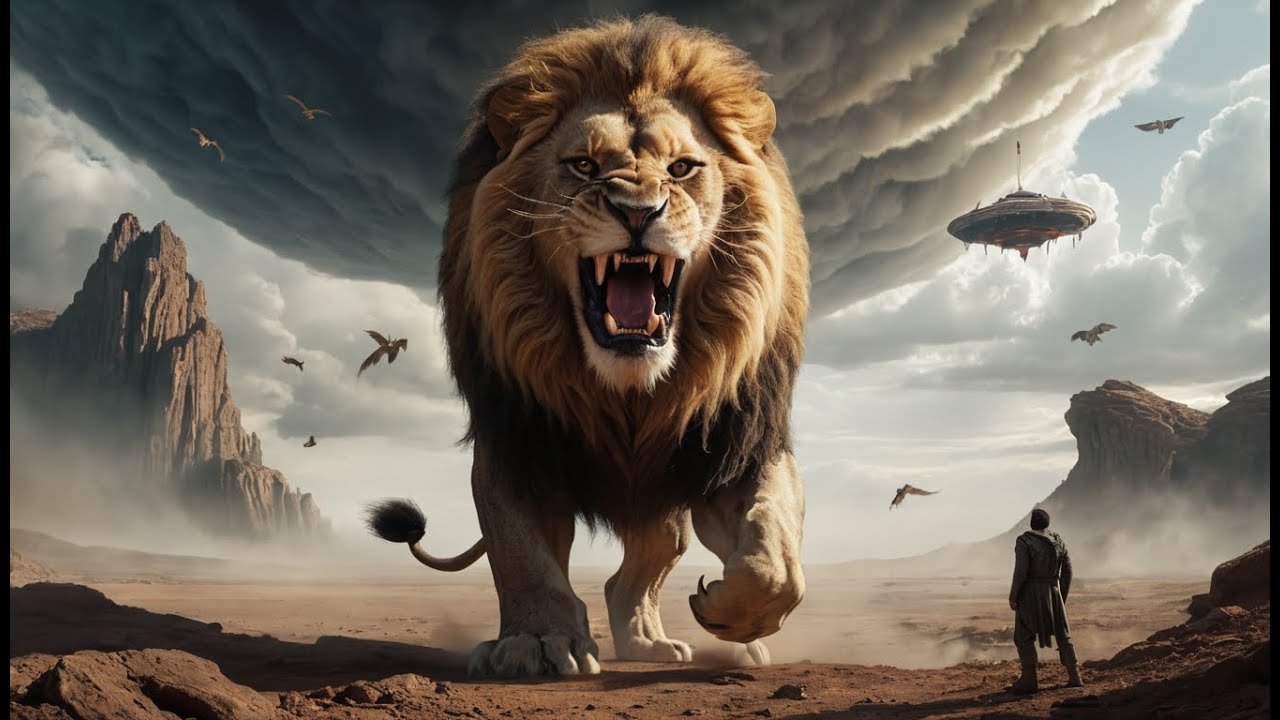 What Happened When Galactic Aliens Threw a Human Child to Their Fearsome Alien Lion?