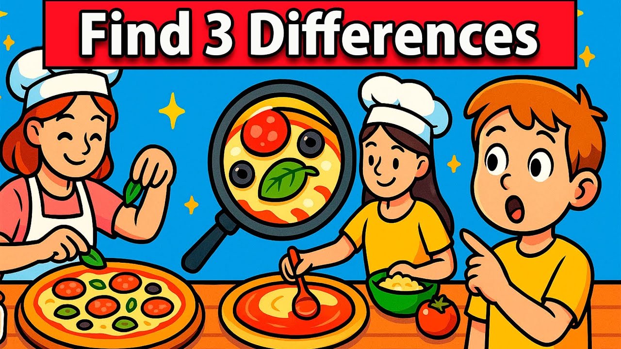 Find 3 Differences