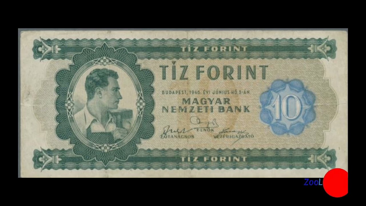 Magyar Forint története első rész. A 10 forintos bankjegy.