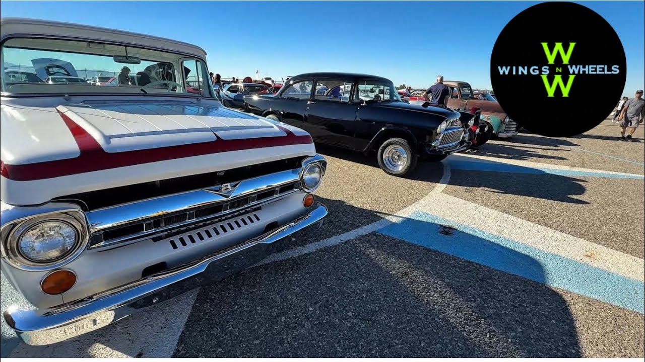 ✈️ Wings & Wheels 🛞 #carsandcoffee #carevent #carshow 
