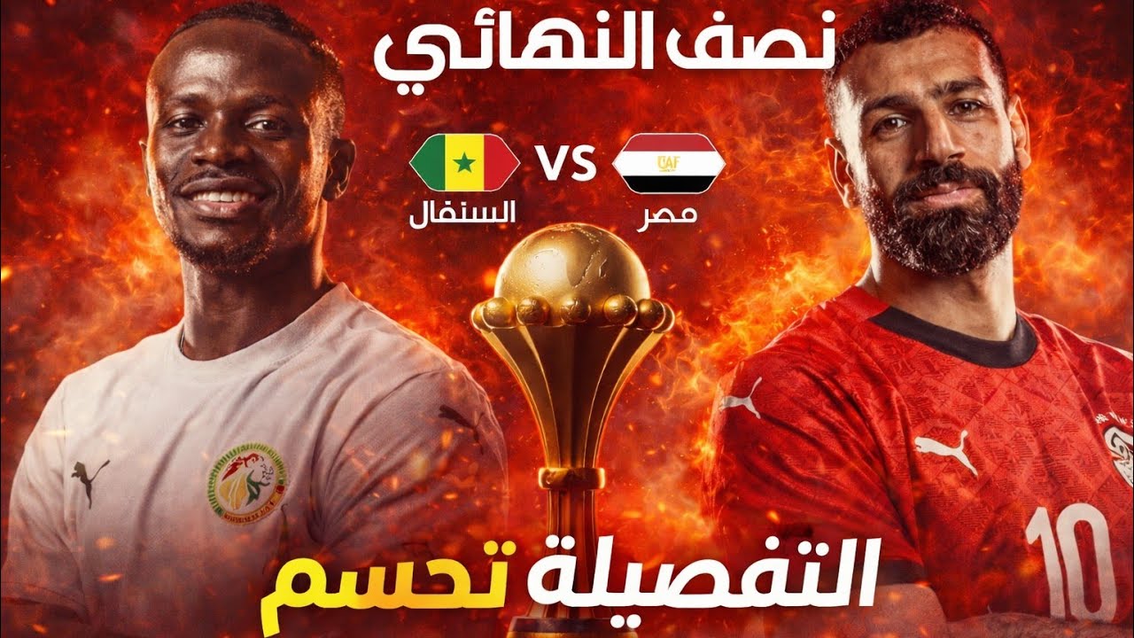 🧩 مصر × السنغال | التنظيم ضد الاندفاع (نصف النهائي)