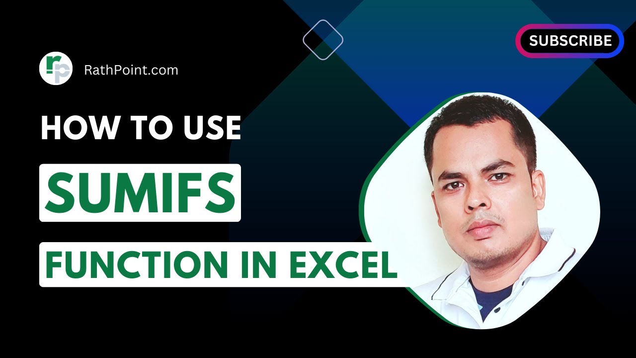 How to use SUMIFS Function in Excel