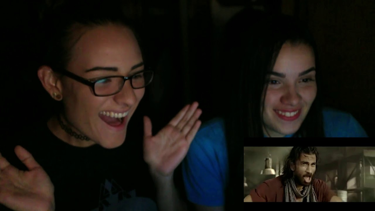 Spanish Girls react to Dabangg Fight Scene | Salman Khan