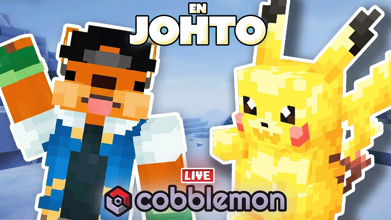 MANITO CONOCE LA LIGA DE JOHTO 🤯 | NUEVA TEMPORADA con LA NUEVA ACTUALIZACIÓN 😲| COBBLEVERSE 1.7.3 🔴