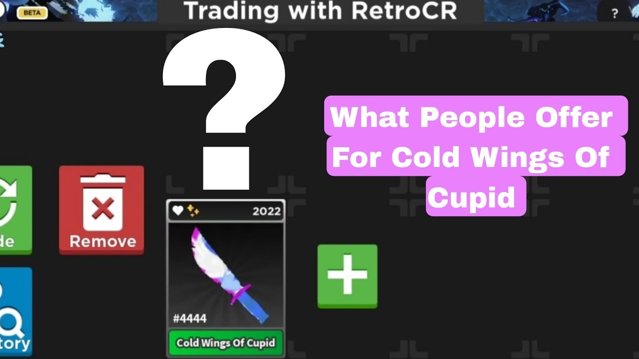 What People Offer For Cold Wings of Cupid 💘 | Survive The Killer! #survivethekiller #trading #killer