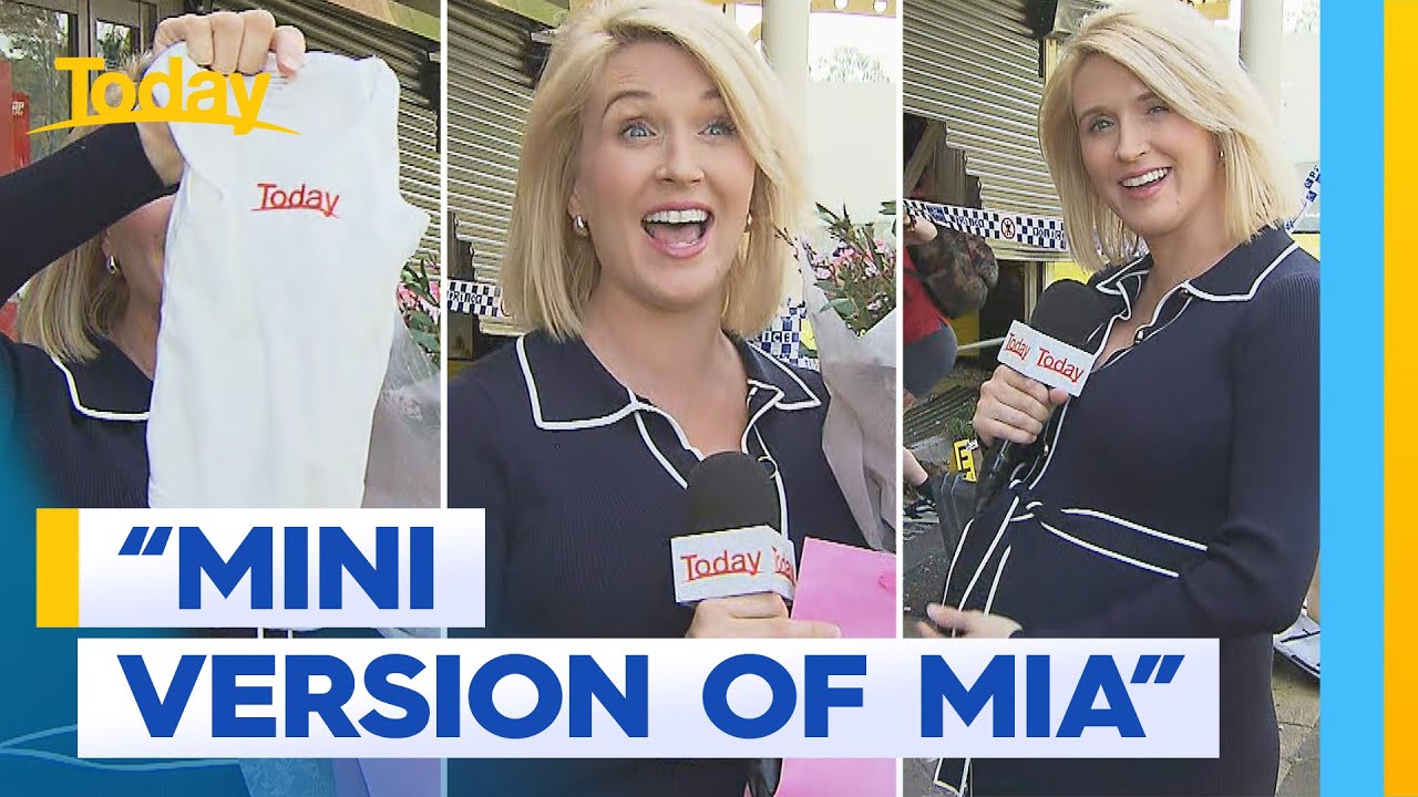 Today hosts surprise Queensland reporter before she heads on maternity leave | Today Show Australia