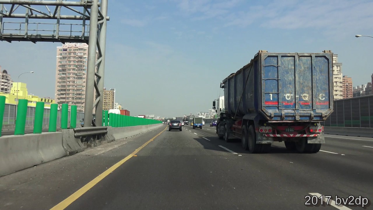 國道一號 中山高速公路 北向 高雄-基隆 374K-0K 全程 路程景National Highway No. 1