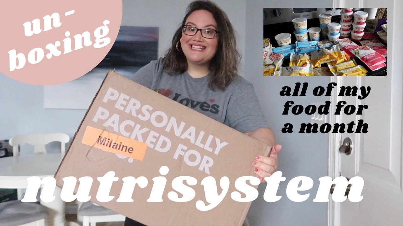 I'M DOING NUTRISYSTEM! What I Eat For an Entire Month on Nutrisystem + My First Day on Nutrisystem