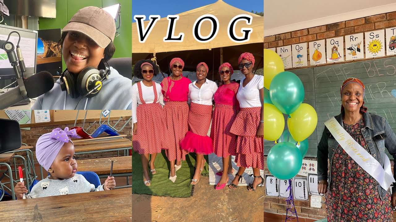 Wedding preps || Ponono’s immunisation & School visit || Mom’s surprise retirement day || Radio BTS