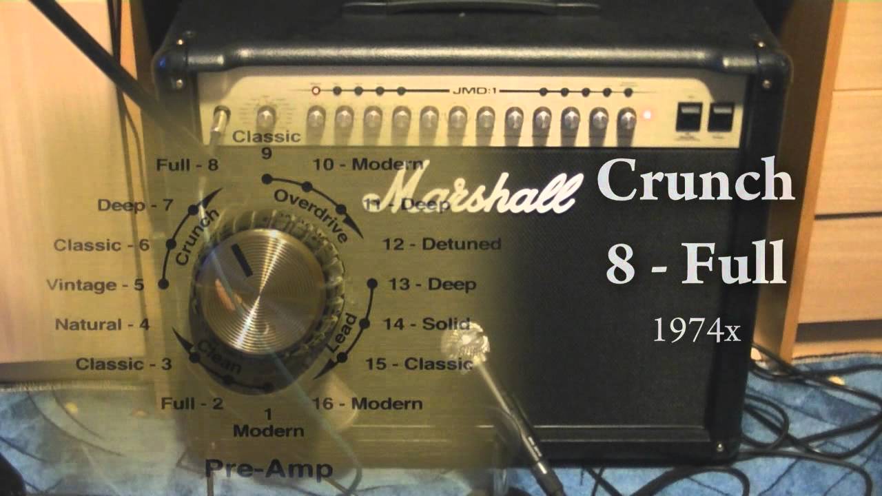 Marshall JMD501 Sound Test - Part 1