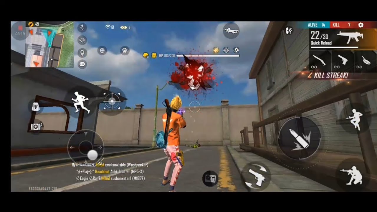 HOW TO FREE FIRE MP5 DRAG HEADSHOT TRICK FREE FIRE NEW PRO TIPS GARENA FREE FIRE