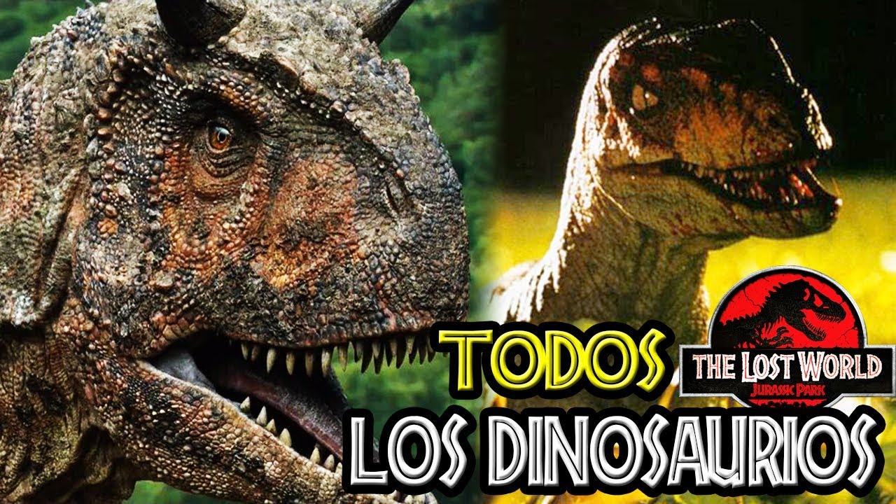 TODOS LOS DINOSAURIOS DE THE LOST WORLD: JURASSIC PARK [LIBRO]