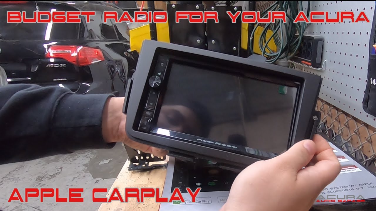 Бюджетный вариант магнитолы для вашего Acura с Apple CarPlay/Android Auto — Power Acoustik