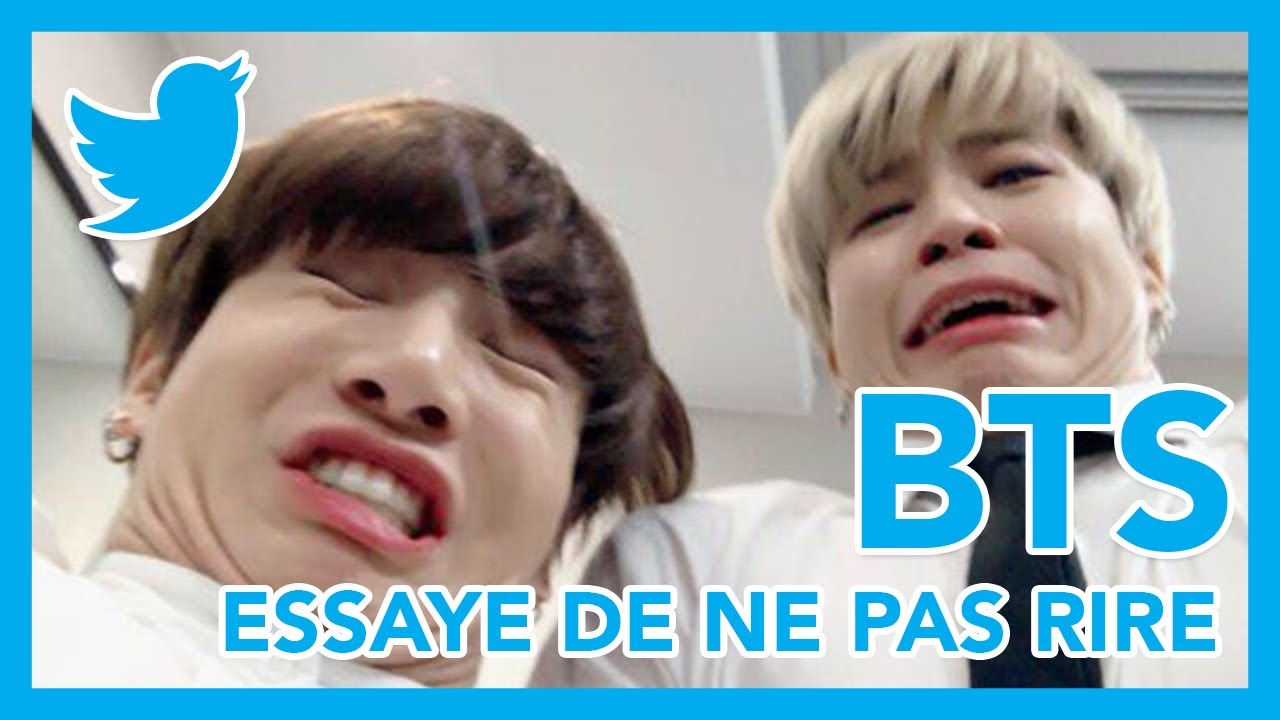 [BTS] ESSAYE DE NE PAS RIRE (TWITTER VERS.)