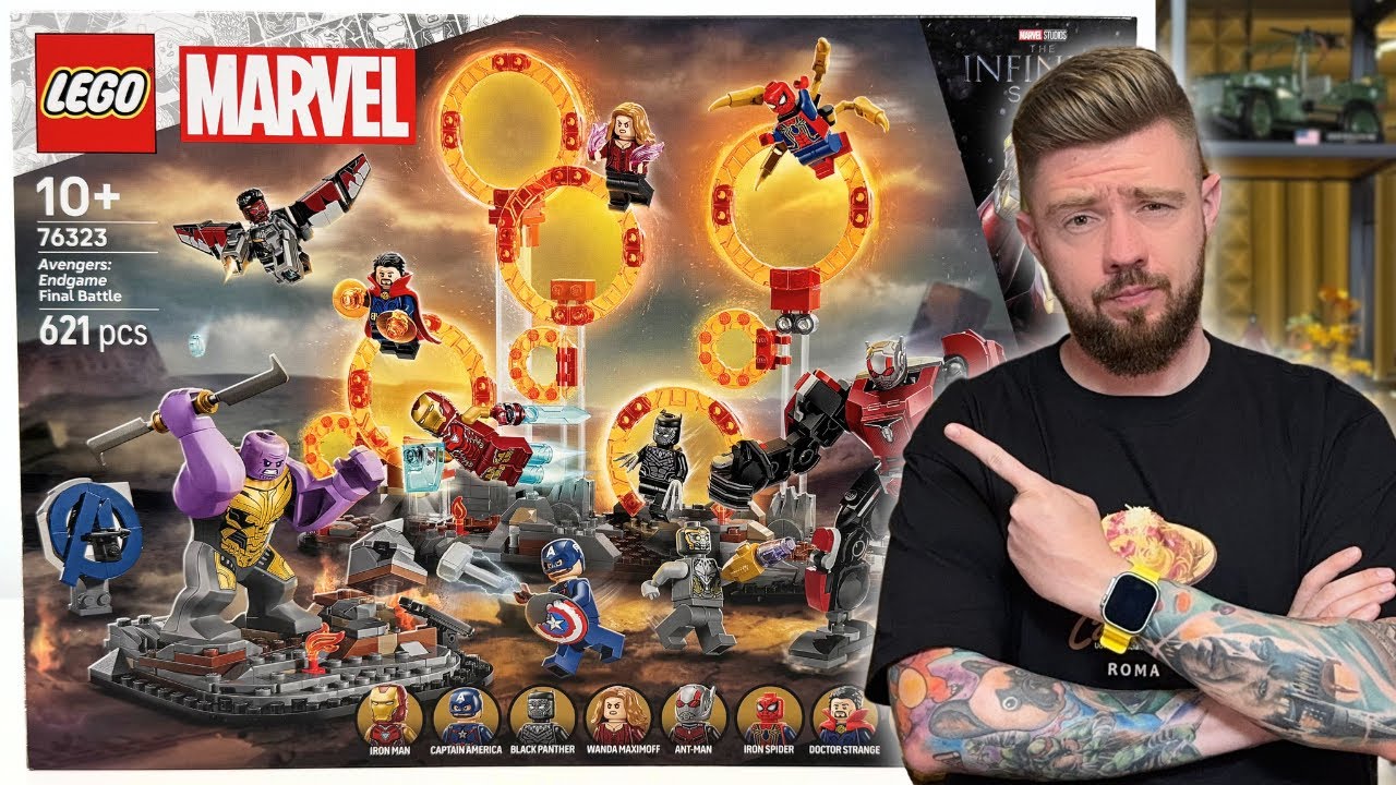 AVENGERS: KONIEC GRY - OSTATECZNA BITWA 👊 LEGO MARVEL 76323 RECENZJA