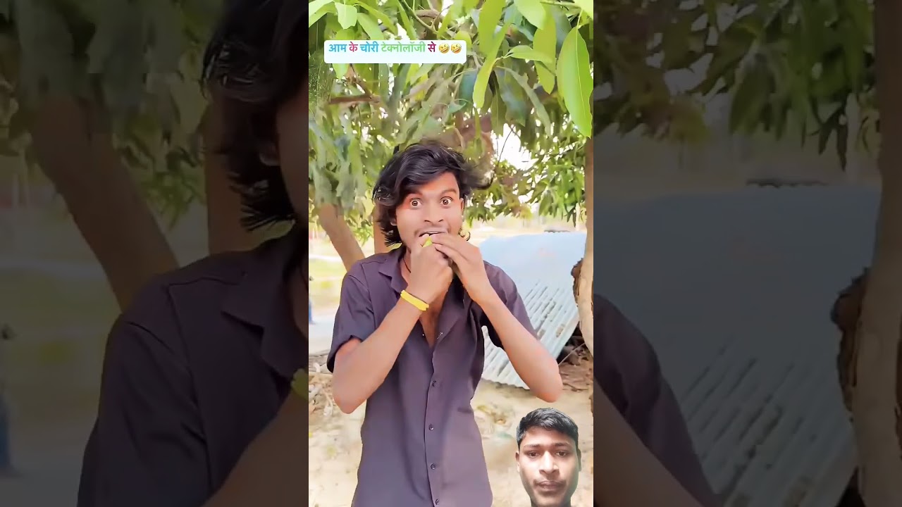 aam ki chori technology videos || Ankit jay ka aam churane wala video #comedy #ankit #funny #trend