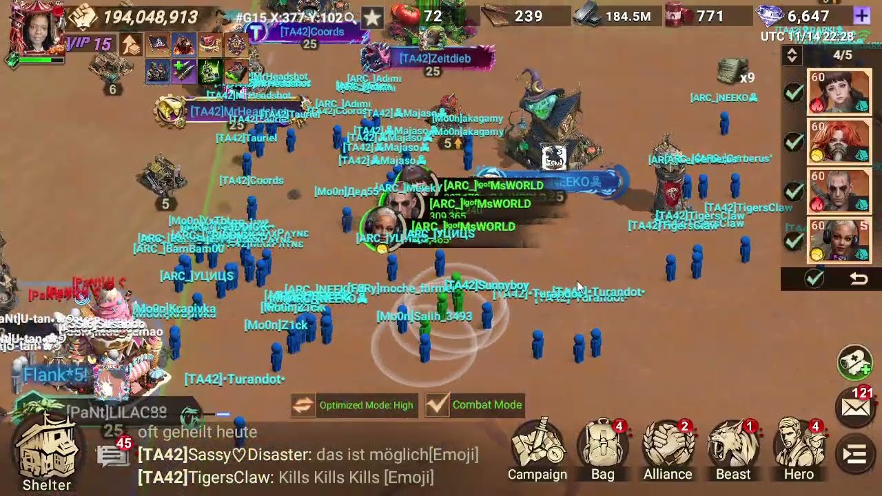 Azure trying to take our 6 but the reports R terrible OUCH In Archipelago Doomsday  Last Survivors