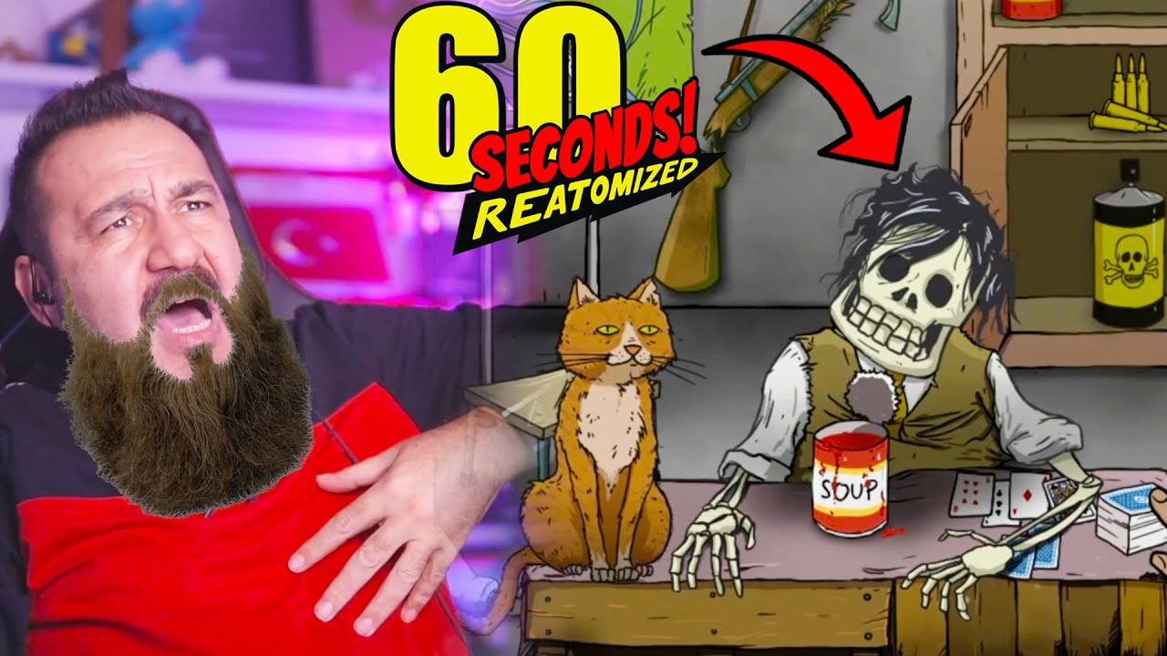 MAŞALLAH DEMEDİM KAÇ GÜN YAŞADI? | et yiyen çiçek! | 60 SECONDS REATOMIZED OYNUYORUZ