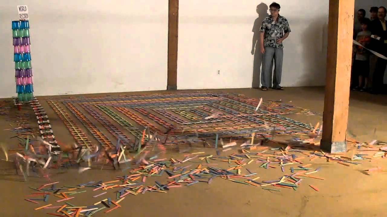 Newest World-Record Stick Bomb - 4,242 Sticks!
