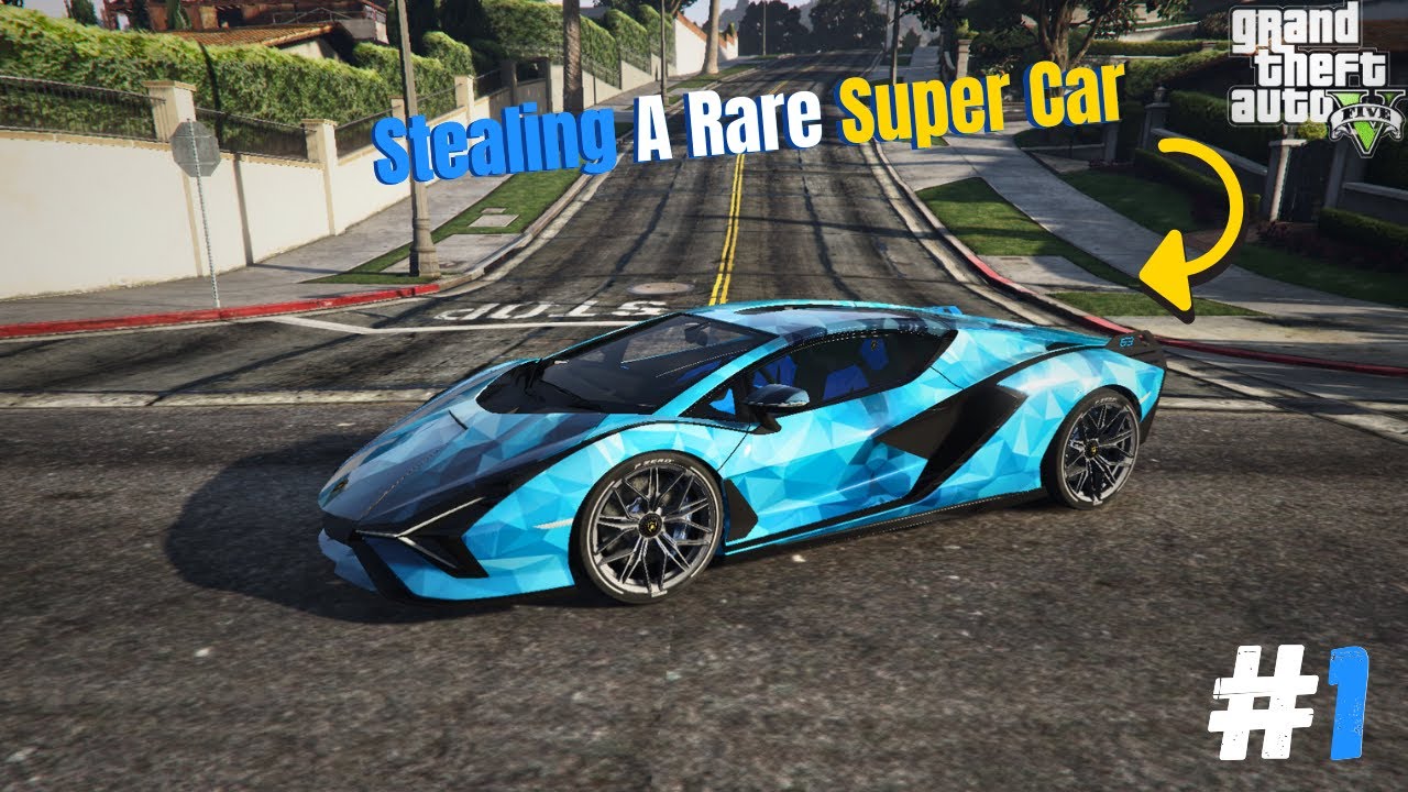 Stealing A Rare Super Car in GTA 5 😱 | GTA 5 Gameplay #1