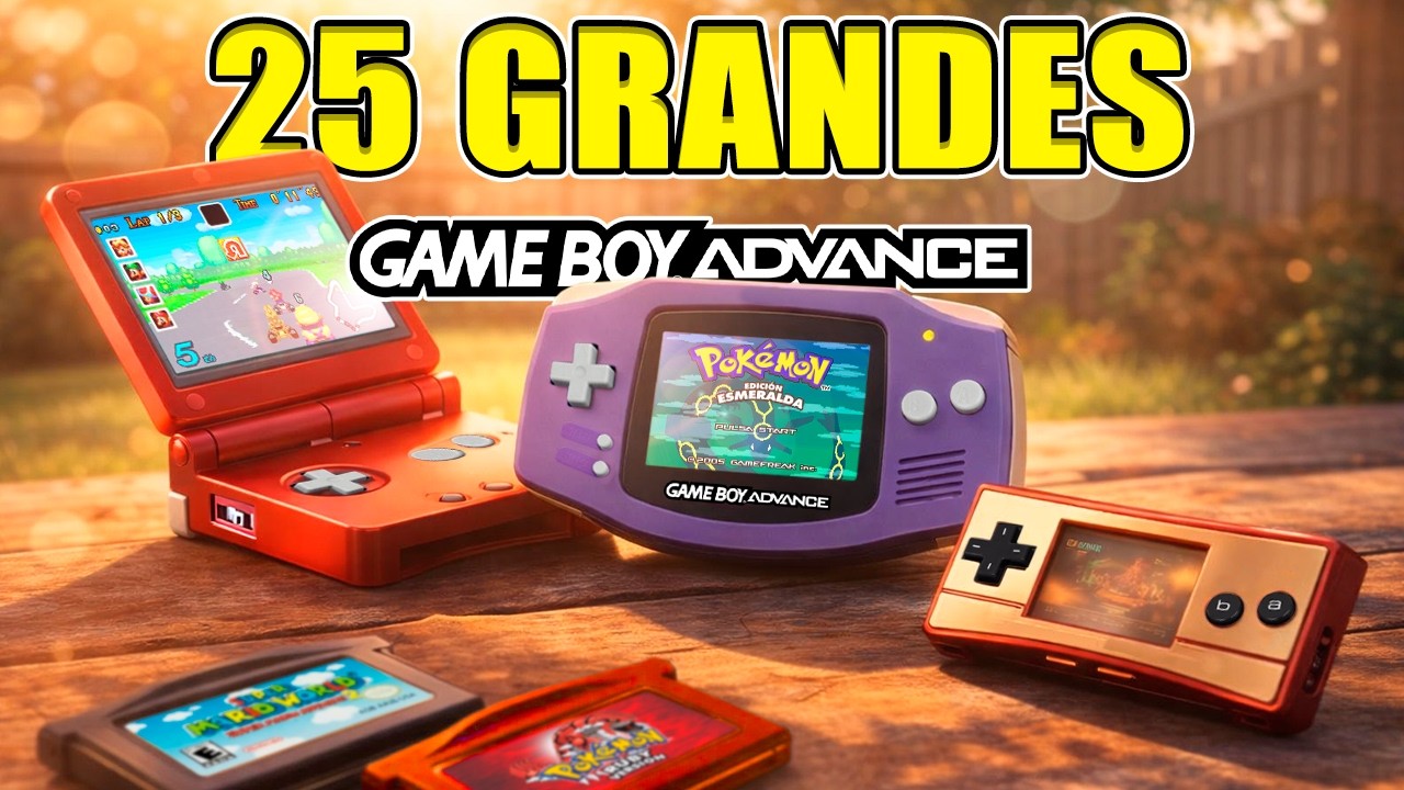 25 MEJORES JUEGOS de GameBoy Advance (GBA) Que Marcaron a una Generación