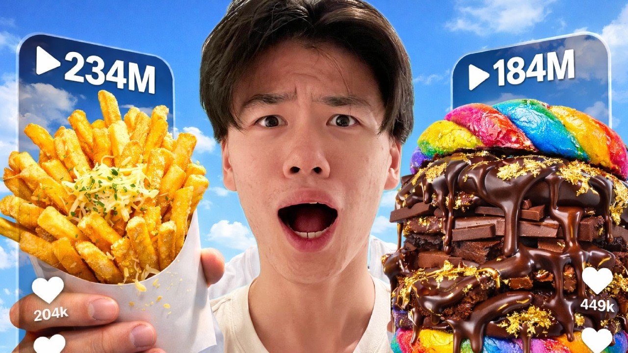 I Spent 72 Hours eating ONLY Viral Fast Food