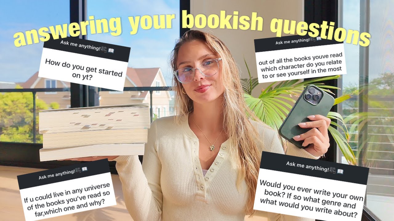 bookish q&a | answering your bookish questions 📖💛