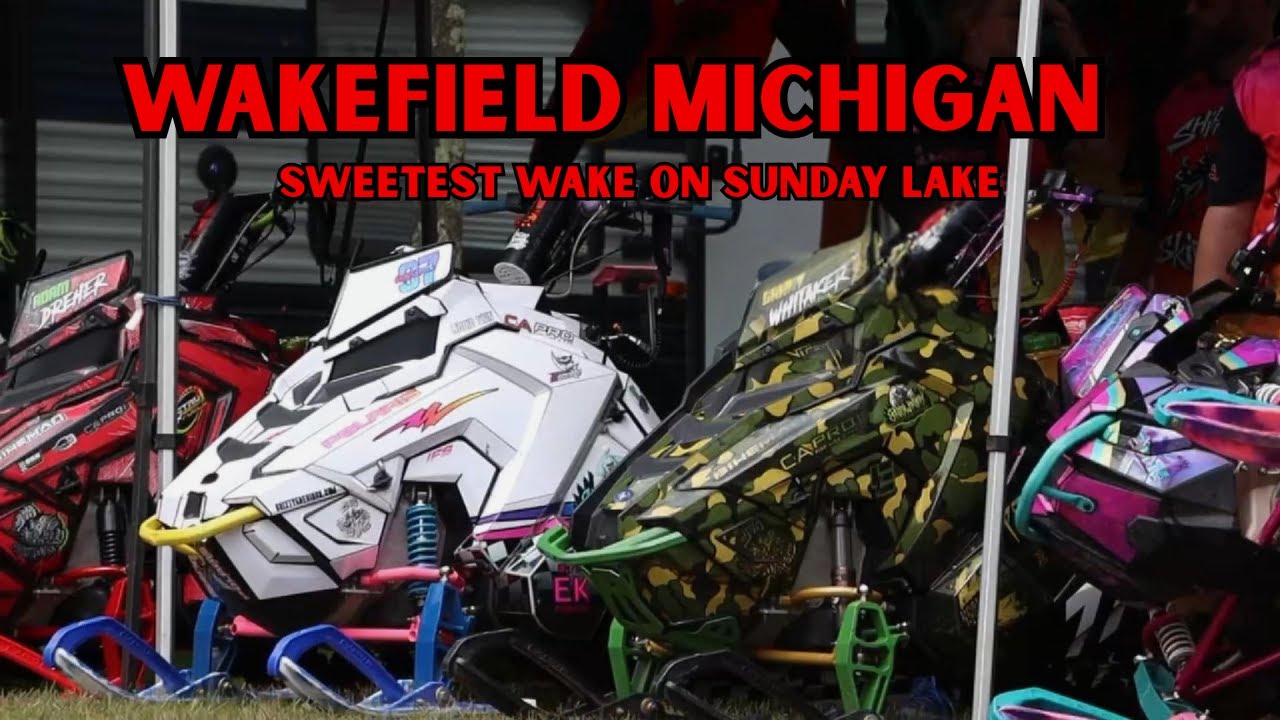 Watercross Racing Wakefield Michigan