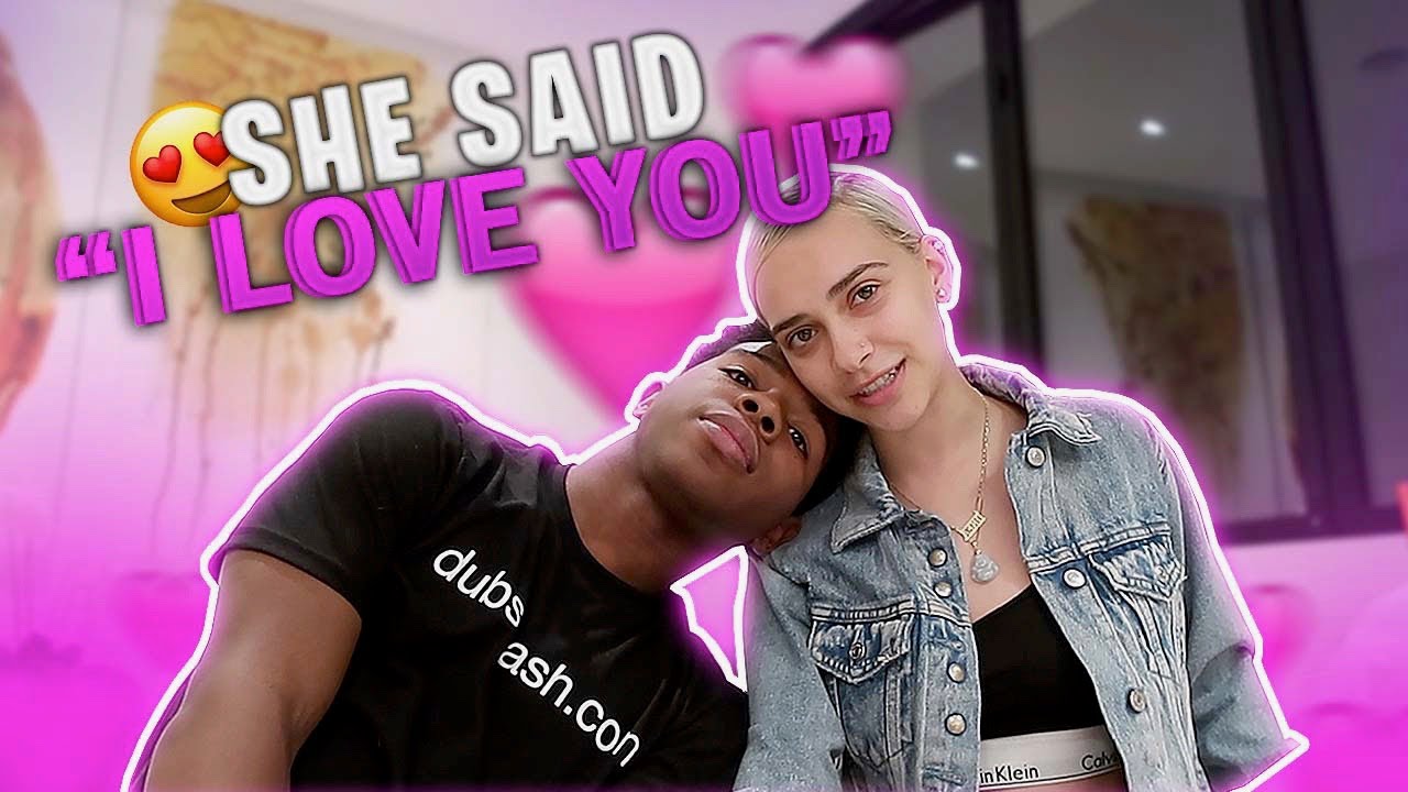 she told me she loved me...