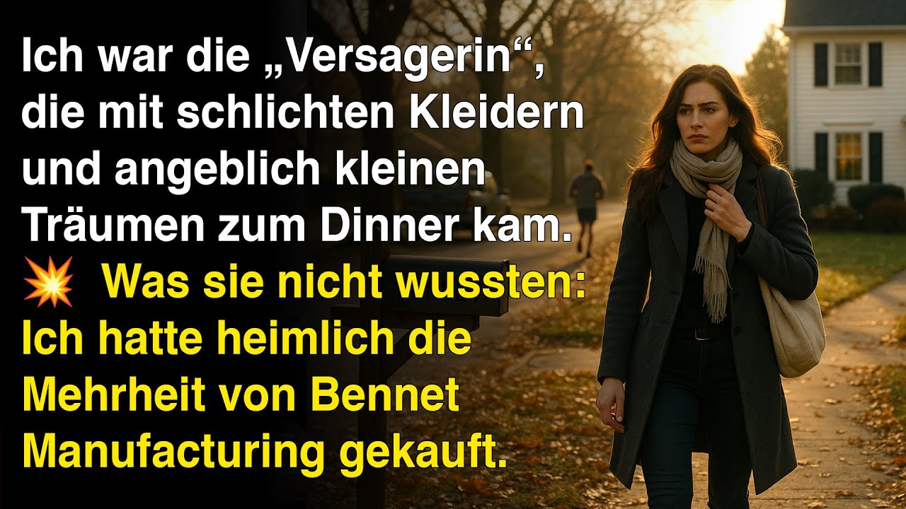 „Sie nannten mich Versagerin – bis sie erfuhren, wem ihre Firma gehört“