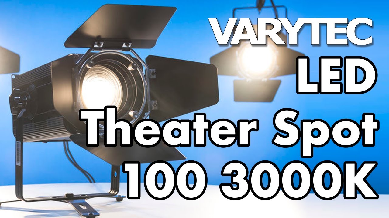 Varytec LED Theater Spot 100 3000K: blinded by the light