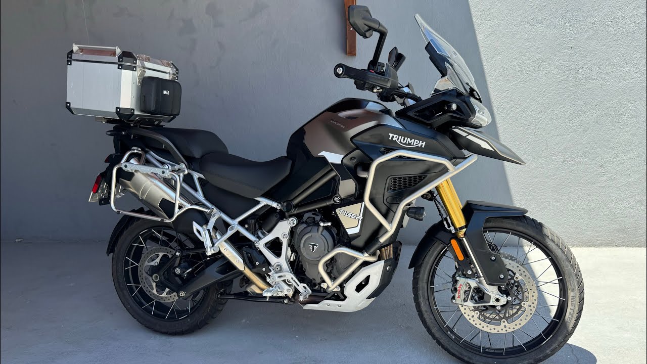 INSTALAÇÃO BAÚ BRAZ TIGER 1200 RALLY EXPLORER - MESMA BASE DA TIGER 900
