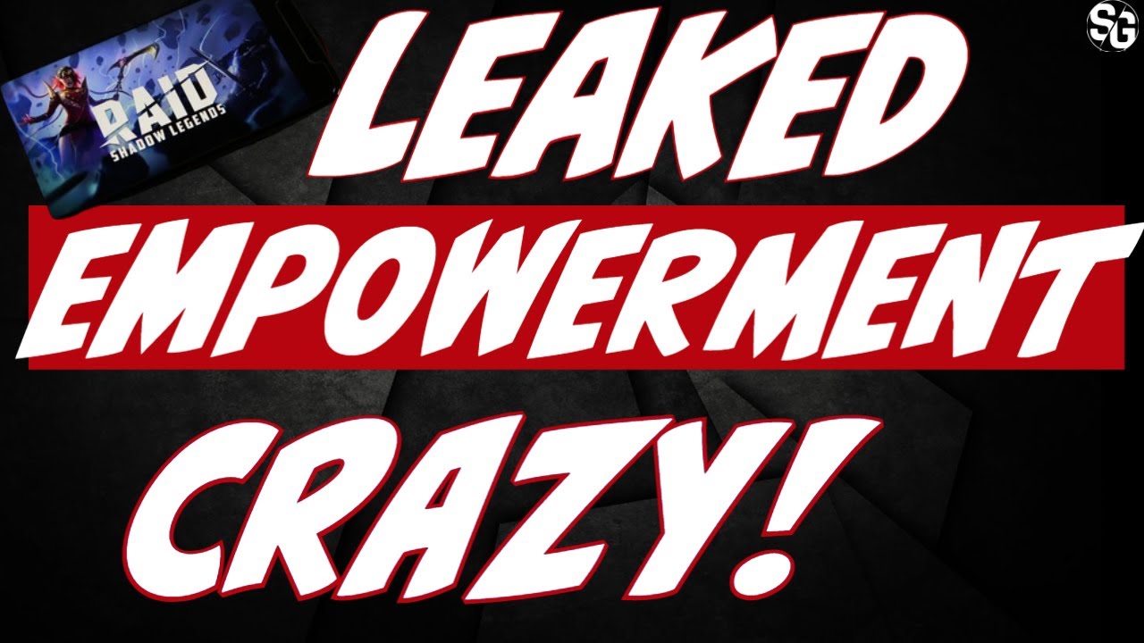 Real LEAKED empowerment - Dupe system leaked - RAID SHADOW LEGENDS