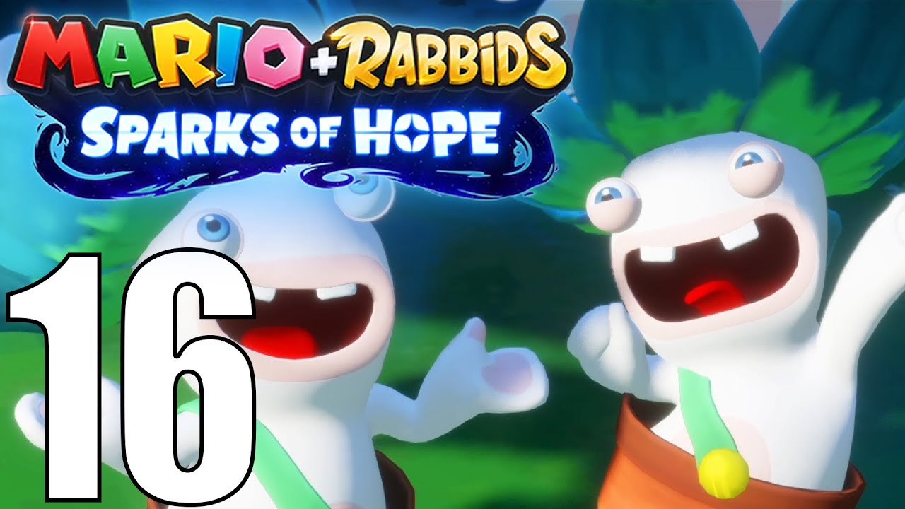 Mario + Rabbids Sparks of Hope Pt16 -Uncork the Volcano Guide! Darkmess Dam! Terra Flora Walkthrough