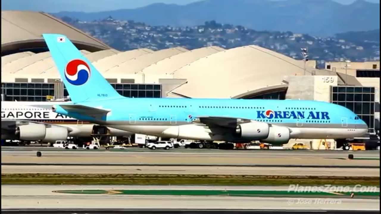 Plane Spotting at LAX 1 Hour Video Special