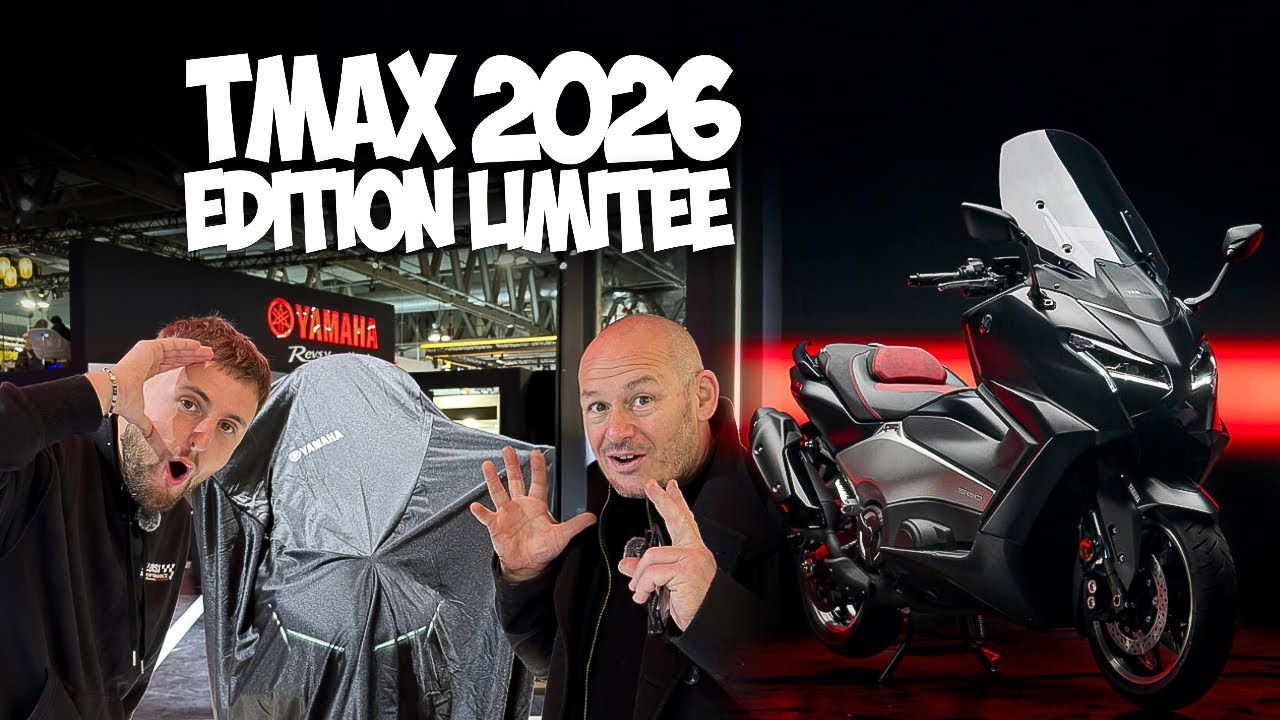 LE NOUVEAU TMAX 2026 EN EDITION LIMITÉE !