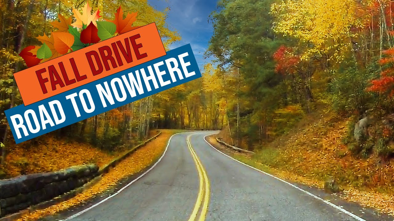 Fall Drive along the Road to Nowhere