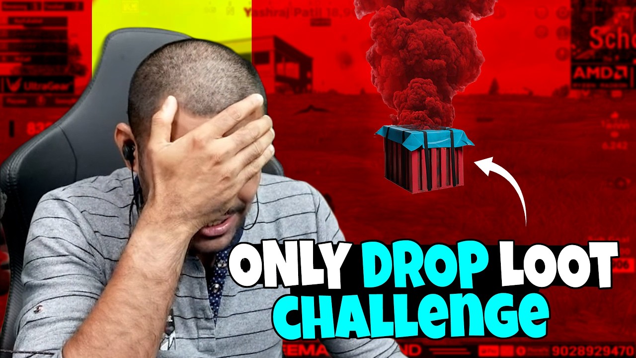 Drop Loot Challenge No Loot Full Funny || Shreeman Legend