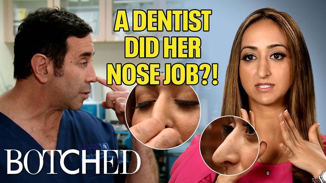 Elmira's DENTIST Did Her Nose Job While Removing Her Wisdom Teeth?! (Before & After) | Botched | E!