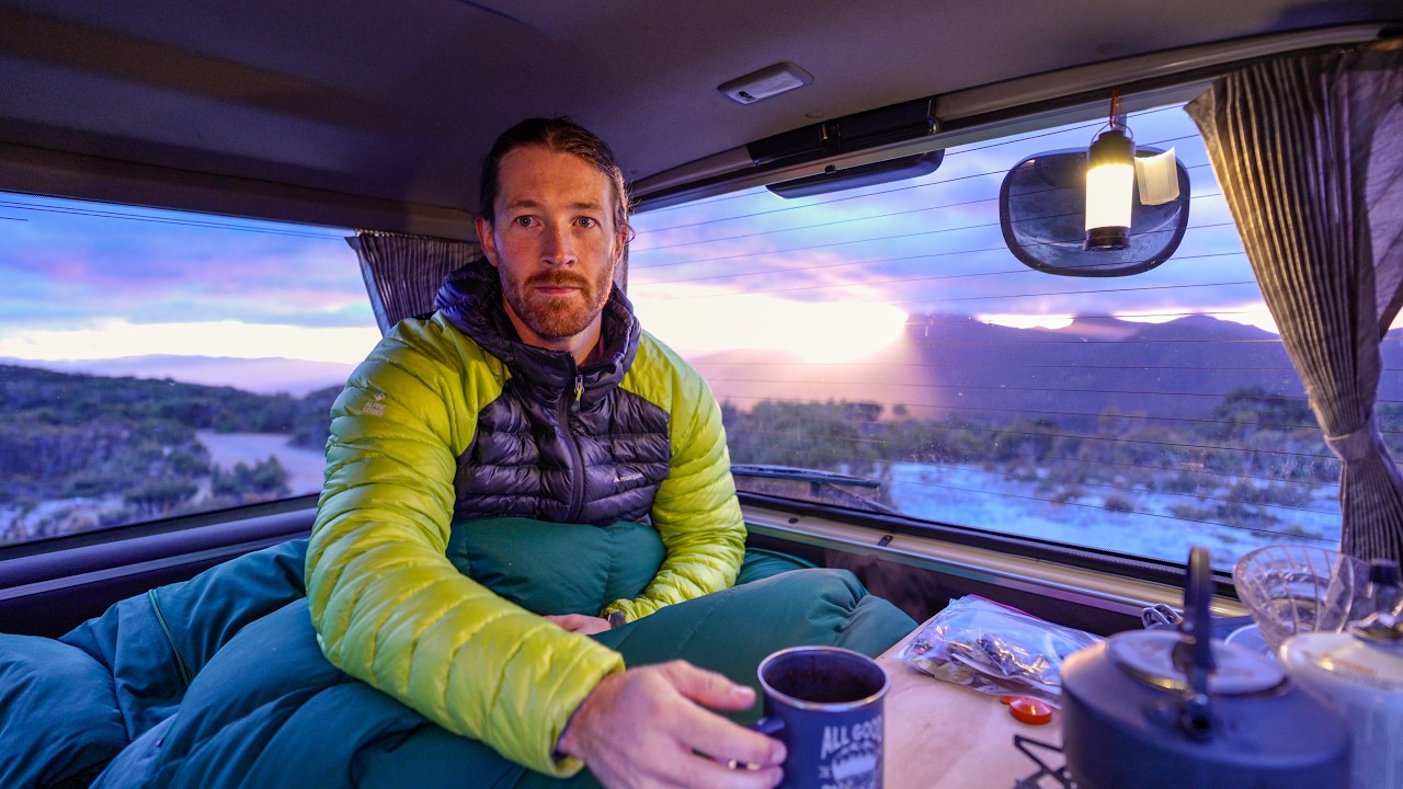 Overnight In My Tiny Van Camper